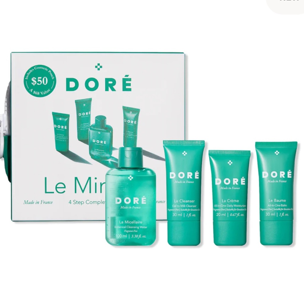 Doré Le Mini 4 Step Skincare Set BRAND NEW/SEALED